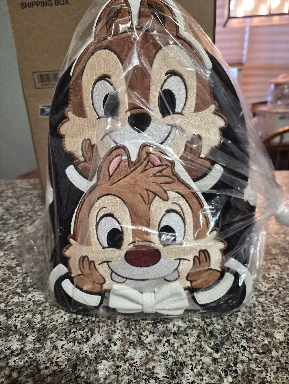 Loungefly Chip and Dale Dressed In Tuxedos Backpack -